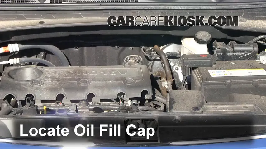 2012 Kia Sportage EX 2.4L 4 Cyl. Oil